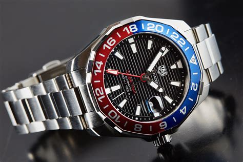 tag heuer aquaracer gmt review.